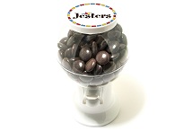 Chocolate bean dispenser with Jesters