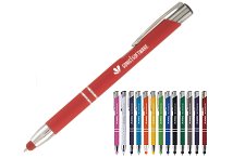 Crosby Soft Touch engraved stylus pens