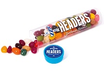 Custom Jelly Beans Clear Tube Maxi