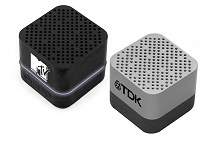 LED logo cube Bluetooth speaker