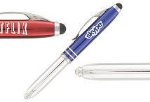 Brando Shiny stylus pens with LED light