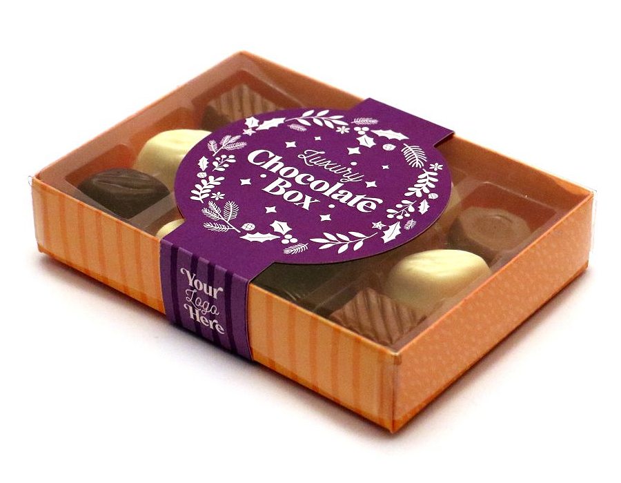 Twelve Chocolate Truffles in a Luxury Choc Box