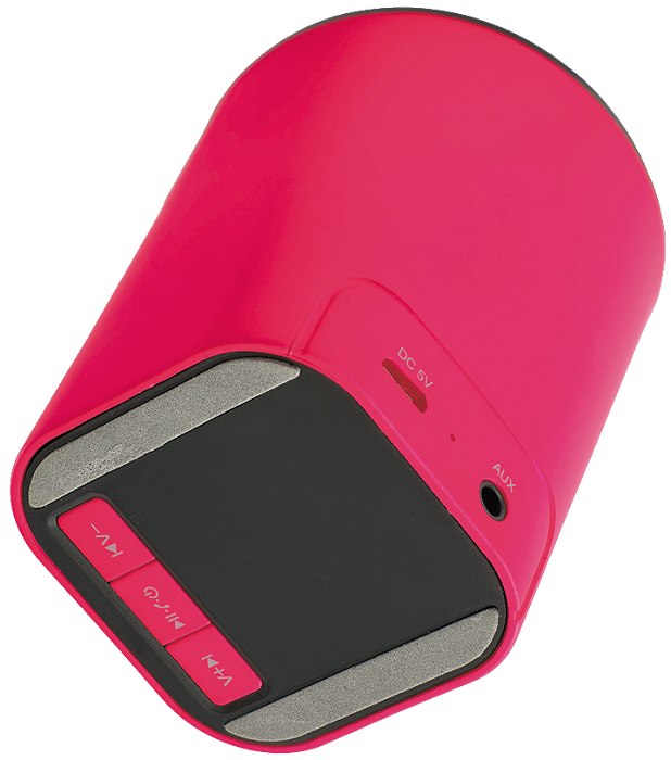 Colour Sound Promotional Bluetooth Speakers controls and connections