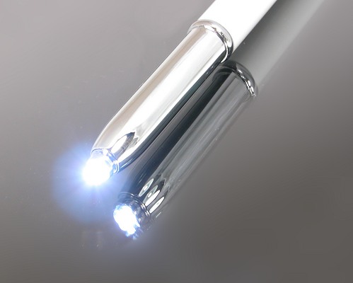 LED Flashlight Stylus with LED light
