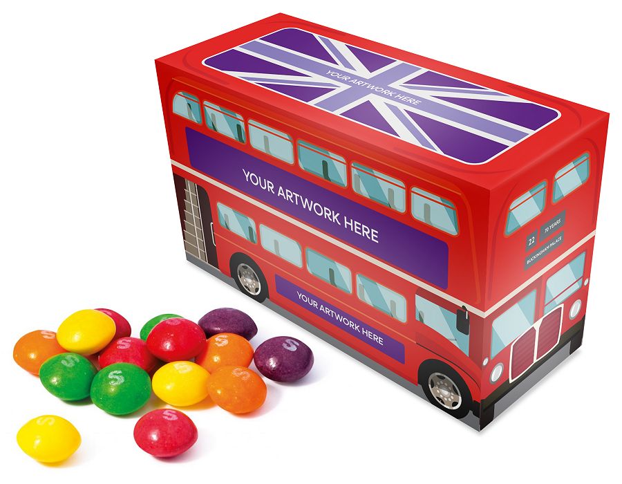 Promotional Bus Box of Skittles Sweets