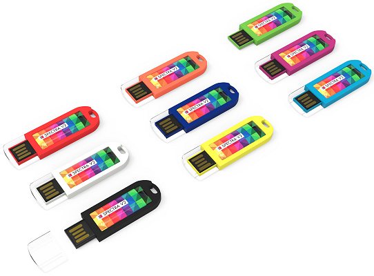 Spectra V2 USB Stick Dome Logo nine body colours
